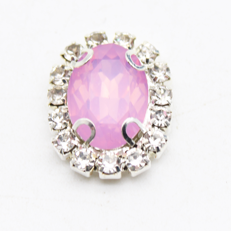 Gorąca sprzedaż 10 sztuk/partia 15*20mm RhinestoneResin galaretki kolor akcesoria do ręcznie wykonane nowe mody błyszczące Cabochon...: 7