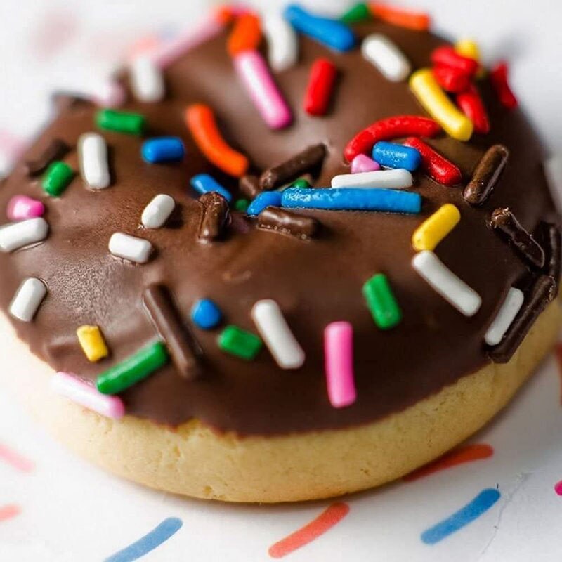 1Pcs 4Cavity Large Full Size Donut Pan 4Inches, Silicone Donut Molds for Baking, Non Stick Bagel Pan