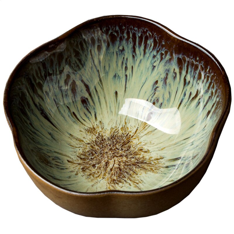 5 Stks/partij Oven Change Mooie Thee Kom Keramische Kung Fu Set Wijn Theekopje Theewaar Een Kopje Thee Koffie Mokken