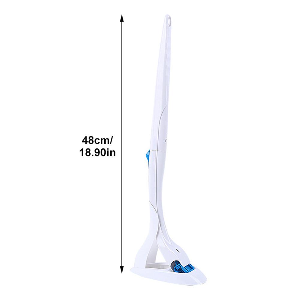 Disposable Toilet Brush Durable Efficient Toilet Wand Kit with 12 Disinfecting Refill Heads Disinfecting Toilet Cleaning System