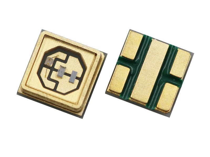 2 stuks uvc uva lamp kralen 3535 diepe uv desinfectie led lamp kralen 5-6v 270nm-280nm uv desinfectie lamp kralen: 3535 uvc uva 0.6w