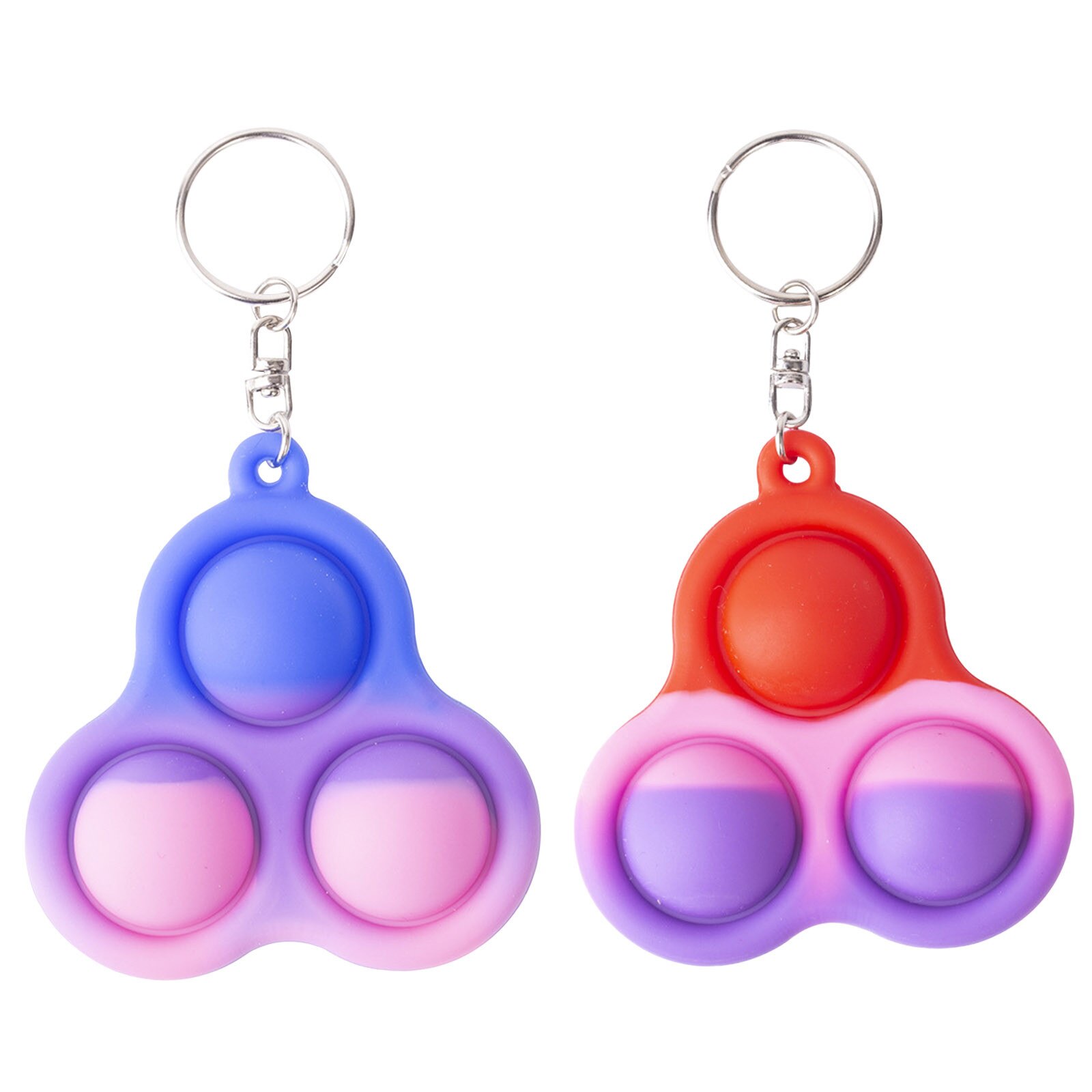 Silicone Fidget semplice fossetta giocattolo impugnatura decompressione giocattolo antistress mano Fidget adulti autismo educativo precoce necessità speciali