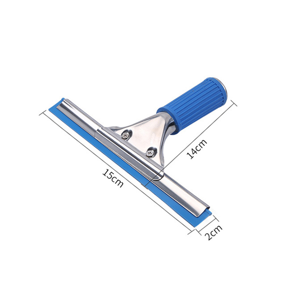 Non-Scratch Soft Silicone Squeegee Car Wrap Tools Water Window Wiper Drying Blade Clean Scraping Film Scraper Accessories B53B: Red