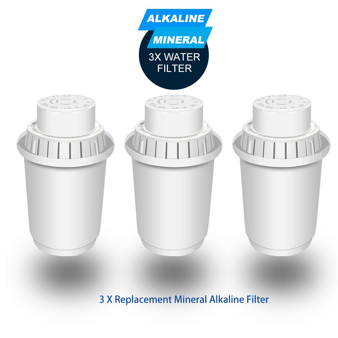 ALTHY Ionizador de filtro de agua alcalina mineral para jarra de agua de 3,5 L - Sistema de filtración purificador - Alkalizador de pH: Default Title