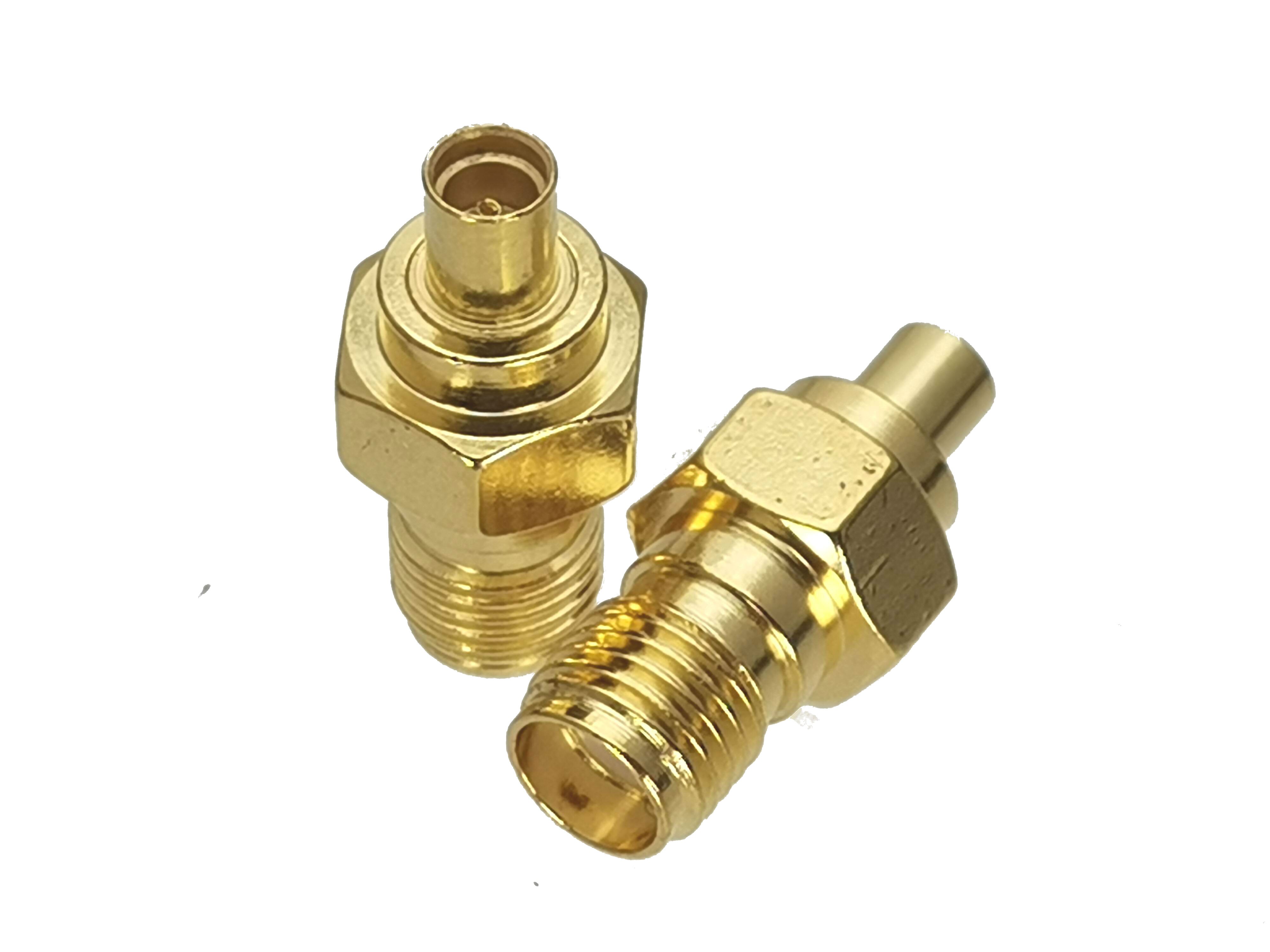 1Pcs SMA to SMB / MCX / MMCX / SMC / CRC9 / TS9 / SMA / IPX U.fl Male plug &amp; Female jack RF Coaxial Adapter connector Converter: Type 9-1pcs