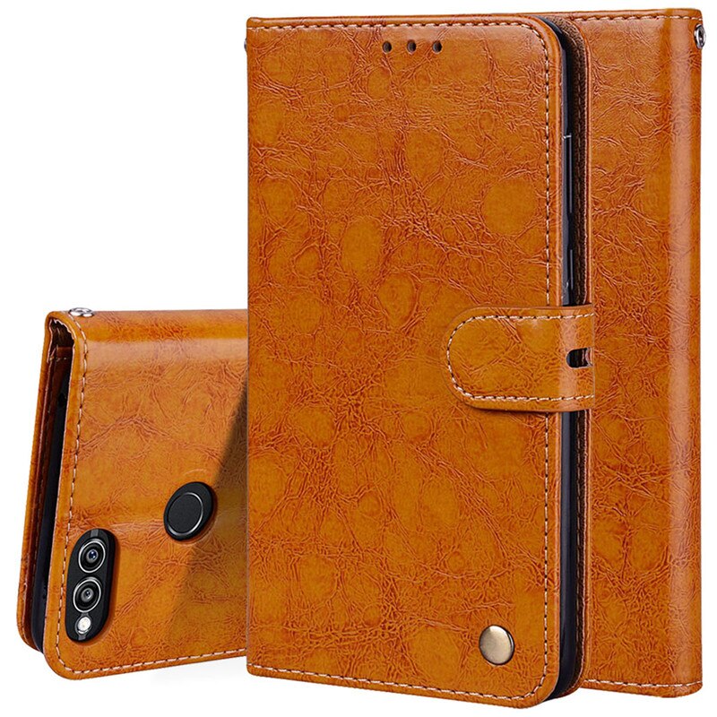 Luxury Leather Wallet Case For Huawei Honor 7X Flip Case For Huawei Honor 7 X 7x Card Holder Case for honor 7x Phone Bag Coque