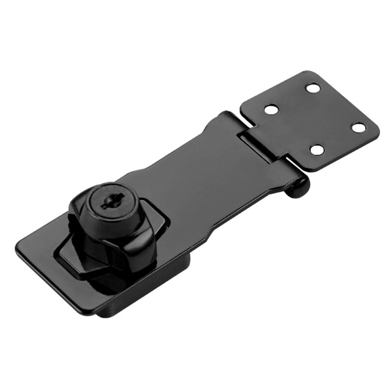 Loquet de verrouillage à clé à Angle droit à 90 degrés, en alliage de Zinc, verrou de sécurité pour porte d&#39;armoire, différentes tailles et couleurs, directe: BK-4