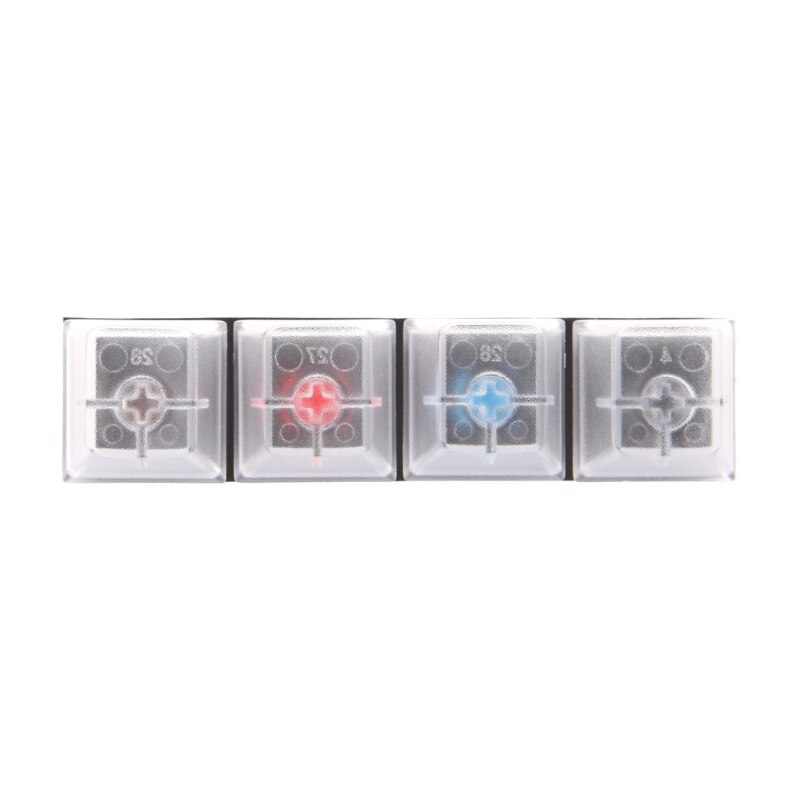Mechanical Keyboards Switch 4 Translucent Clear Black/Blue/Red/Brown for Cherry MX