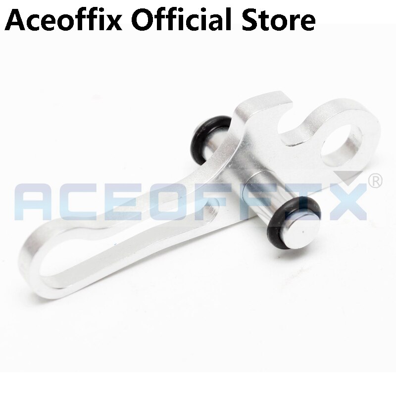 Aceoffix brompton sadelstolps klämkrok hk -1: Silver-