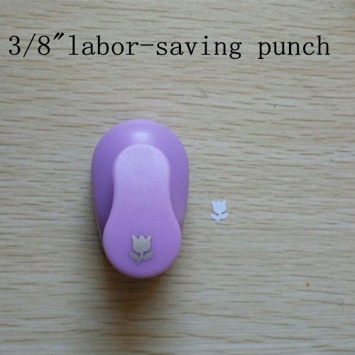 8 Mm Moeite Besparen Diy Dunne Eva Foam Puncher Papier Card Cutter Scrapbooking Mini Kleine Gat Craft Punch Cirkel Beer vorm: lily flower