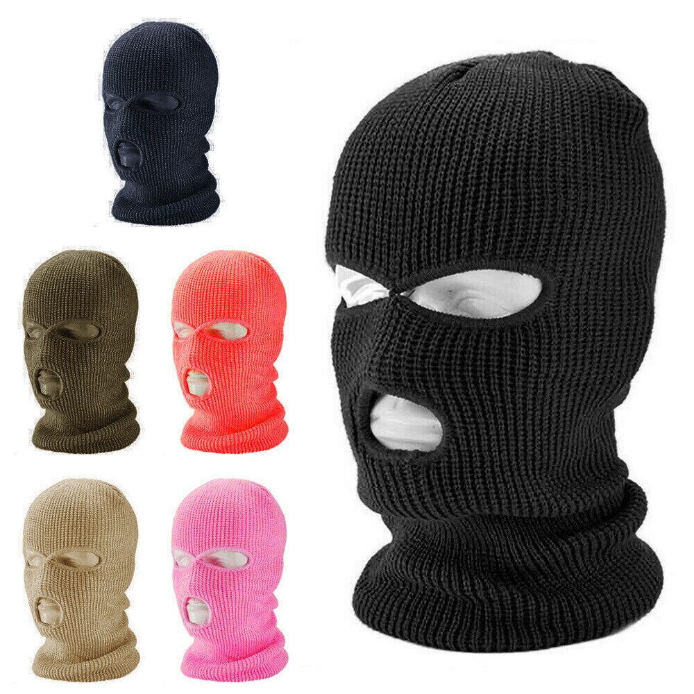 Balaclava Mask Hat Winter Cover Neon Mask Green Halloween Caps for Party Motorcycle Bicycle Ski Cycling Full Face Cover Masks