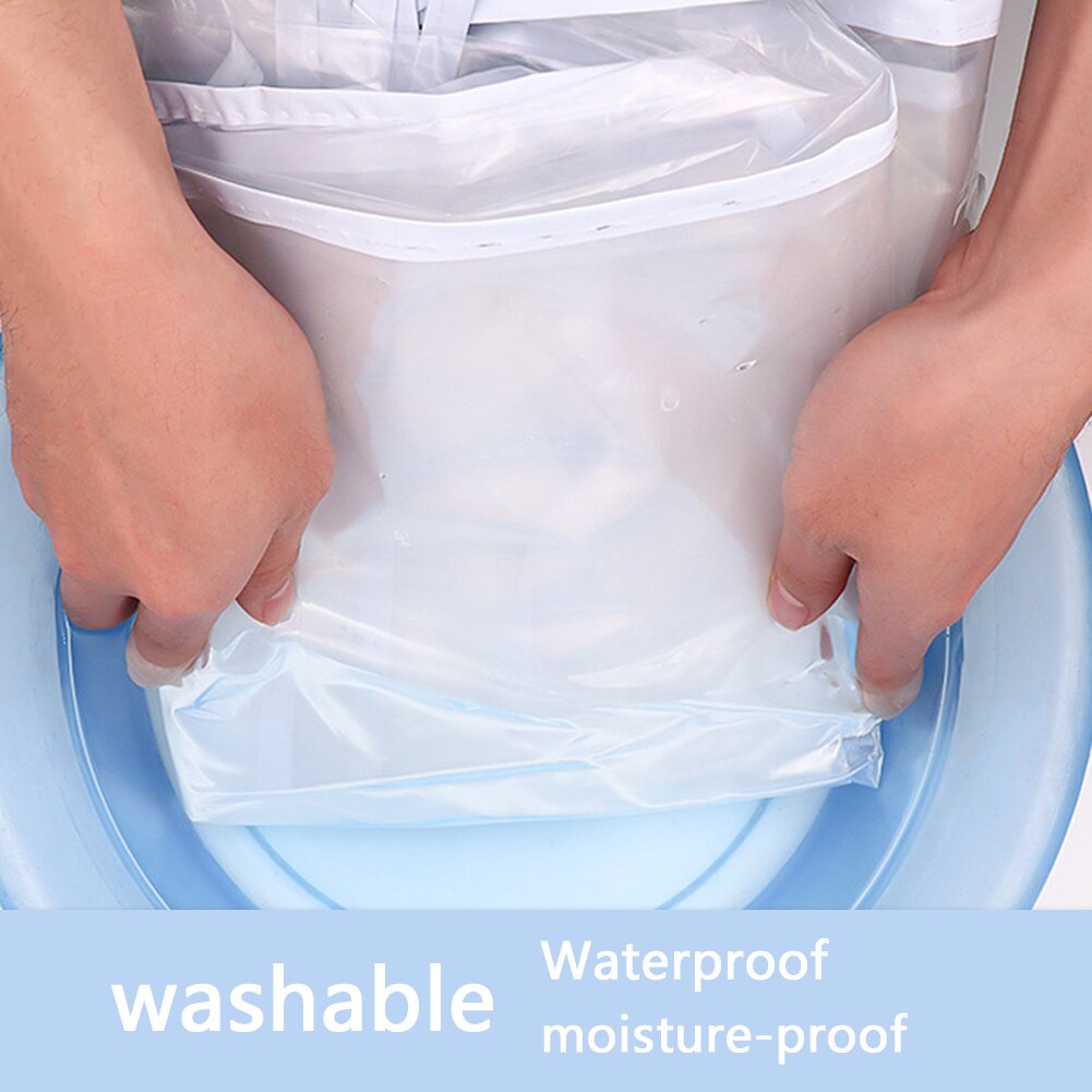 Clear Dustproof Waterproof Zip Clothes Rail Cover Clothing Rack Cover Garment Suit Transparent Storage Display Protector Bag