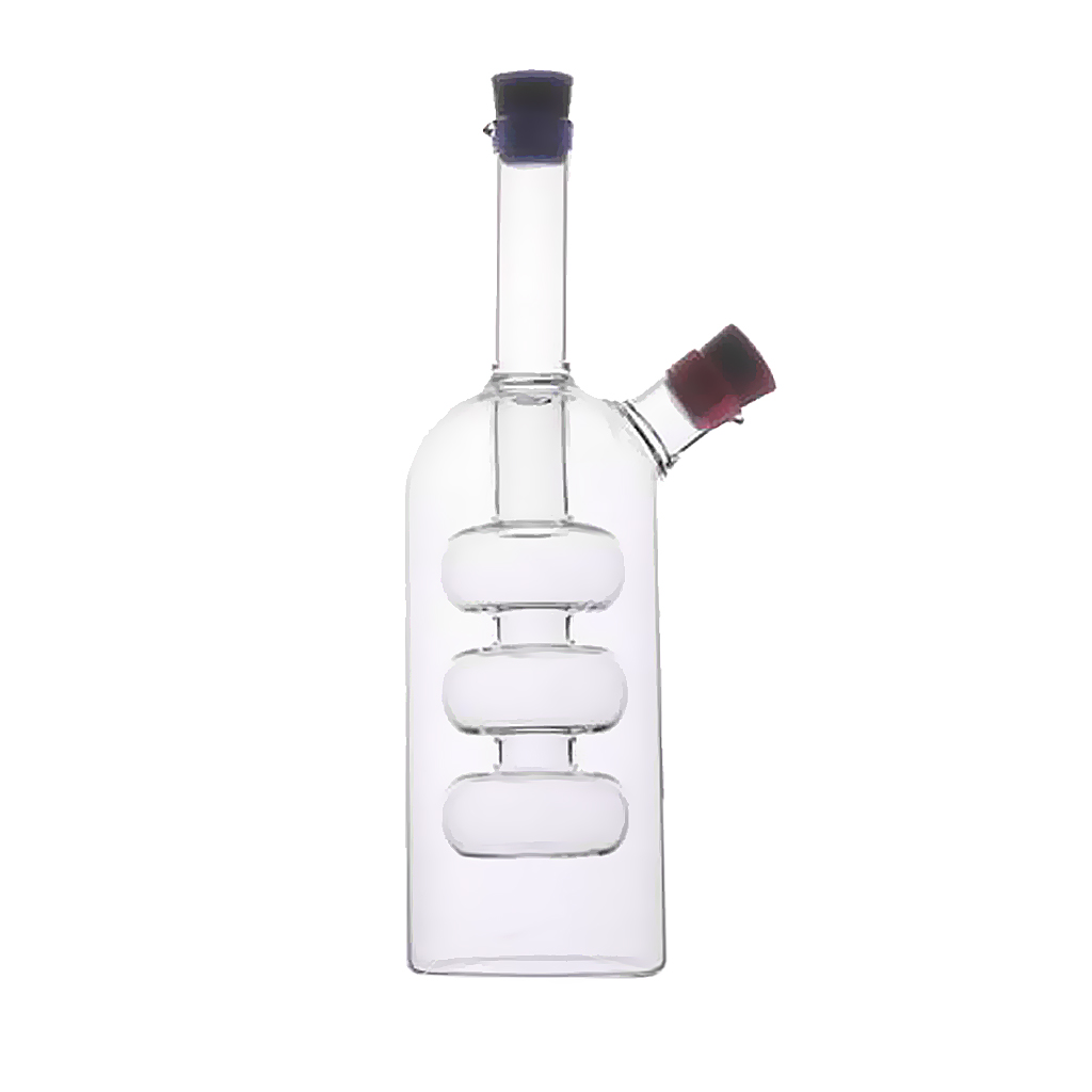 Olive Oil Vinegar Glass Cruet Dispenser Funnel Glassware Bottle Pourer 2 Type: Dark Khaki