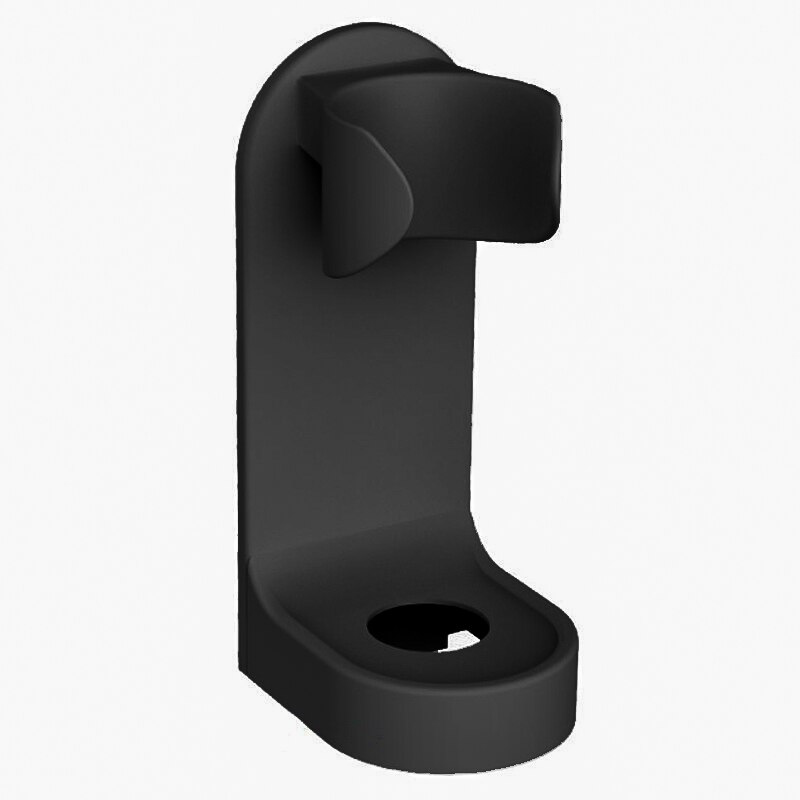 Bathroom Electric Toothbrush Holder Bath Wall-Mounted Toothbrush Stand organizer Rack Hanger Toothbrush Bathroom Accessories: B black
