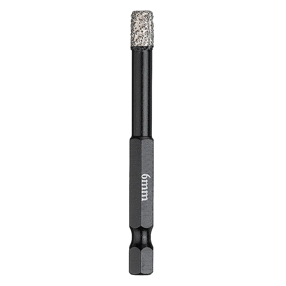 6/8/10/12/14mm Diamond Dry Drill Bits Hole Saw Cutter For Marble Ceramic Tile Drilling Granite Masonry Concrete: black