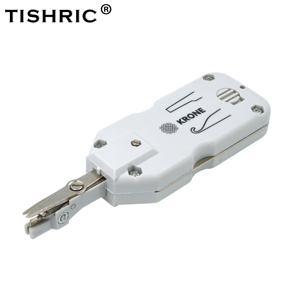 Krone-herramienta de inserción de punzón lsa-plus, Cable de teléfono de telecomunicaciones, RJ11, RJ45, juego de herramientas de red , corta y clásica, Original