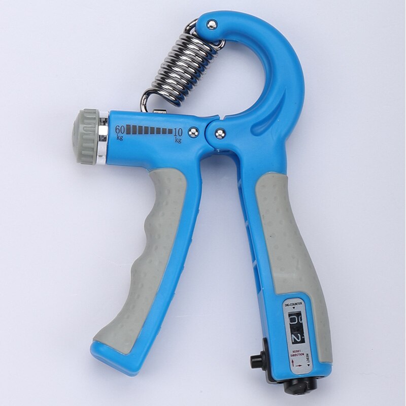 ZK30 Fitness Grip Training Hand Strength Finger Strength Exerciser Home Hand Training Equipment Handshake for Forearm Muscles: Blue