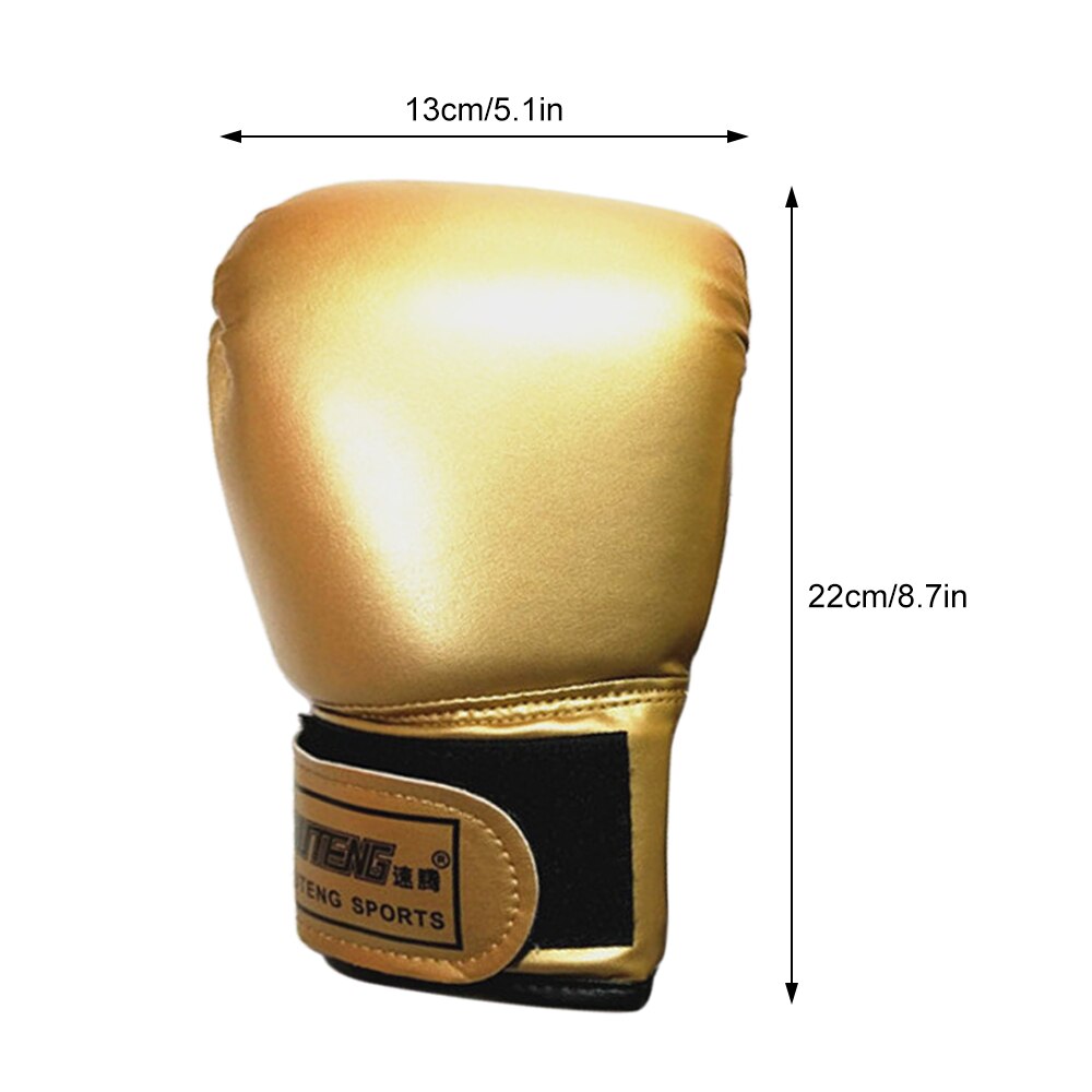 SUTENG 1 paires enfants gants de boxe Kick boxe Muay Thai boxe sac d'entraînement gants mitaines boxe équipement de pratique
