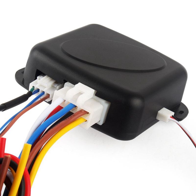 Smart RFID Car Alarm System Push Engine Start Stop Button Lock Ignition Immobilizer with Remote Keyless Go Entry System 12V