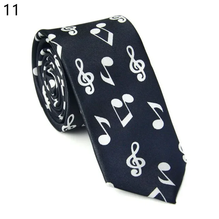 Corbata Sexy con estampado de notas de leopardo, corbatas sedosas y estrechas, delgada Corbata lisa, corbatas simples y elegantes, corbatas Unisex de ,: YELLOW