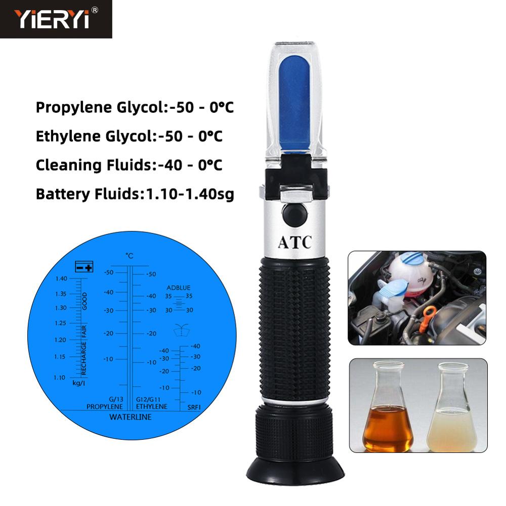 ATC Optical Glycol Refractometer Engine Fluid Coolant Antifreeze Freezing Refractometer Concentration Of Urea