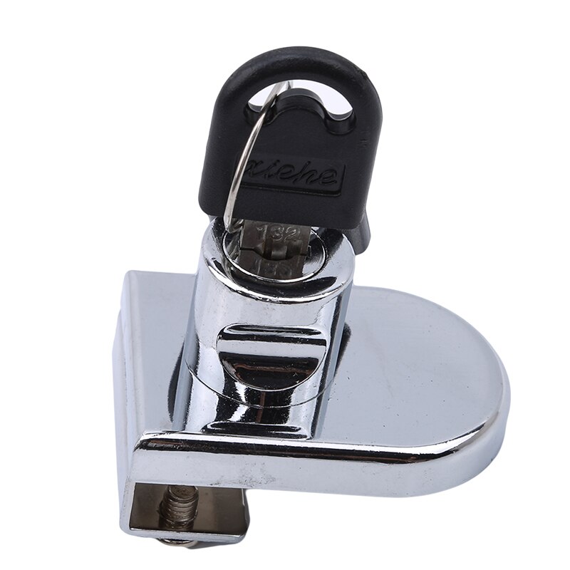 Single /double-sided Plunger Push Lock For Sliding Glass Door Showcase Lock Furniture Cabinet Drawer Lock Hardware: 5.3x3.7cm