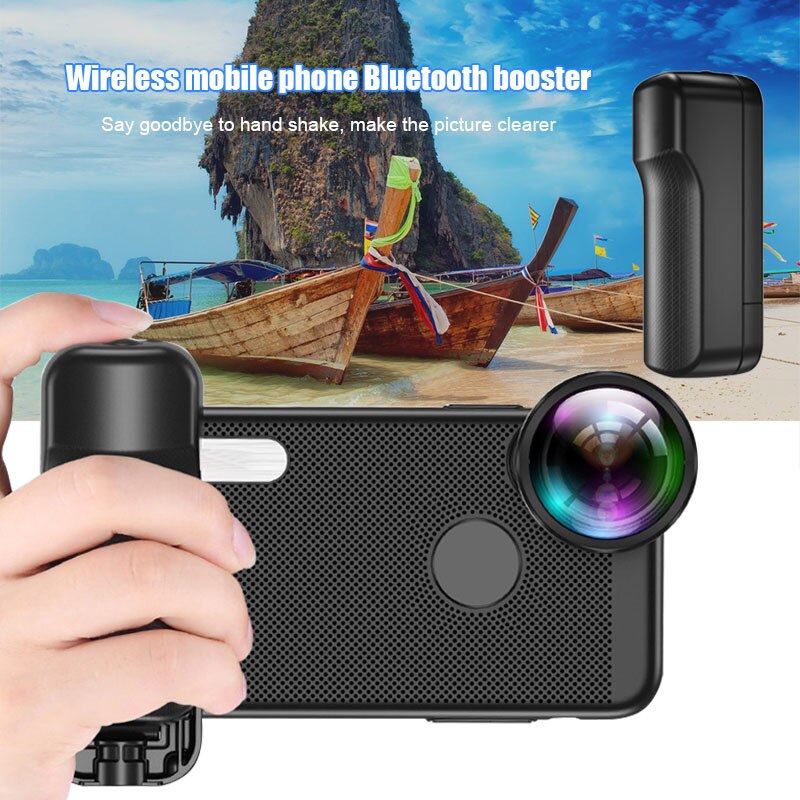 Draadloze Bluetooth Selfie Helper Afstandsbediening Sluiter zelfontspanner voor Mobiel VDX99
