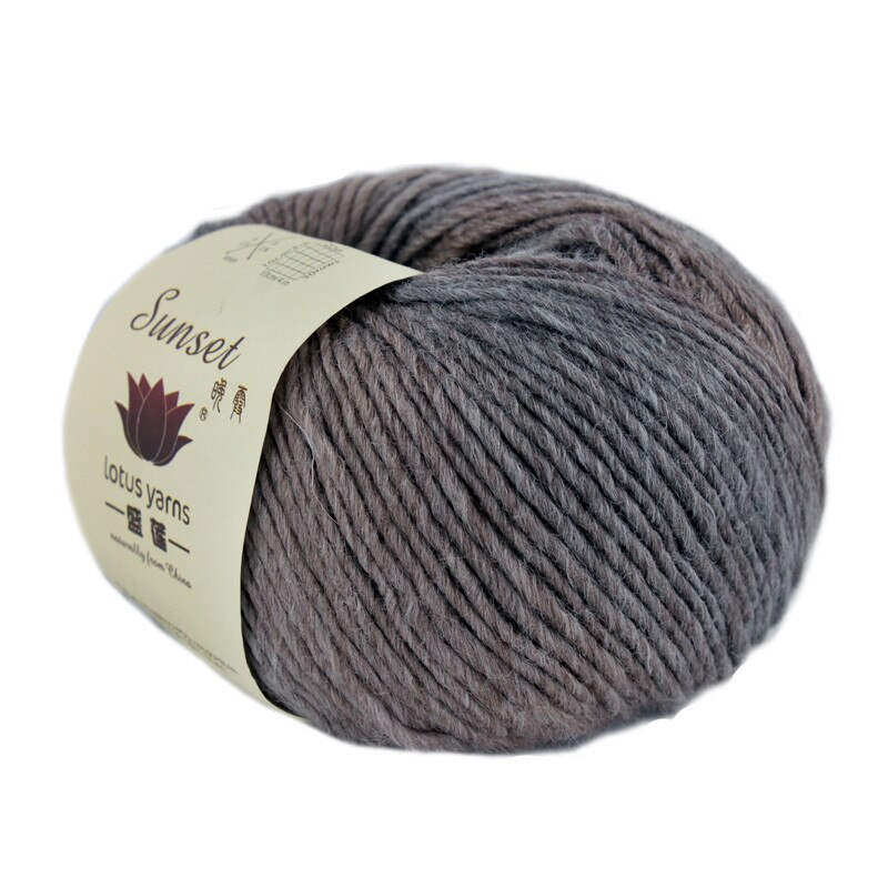 50g merino uld garn regnbue garn hanks til håndstrik og hækling: 255