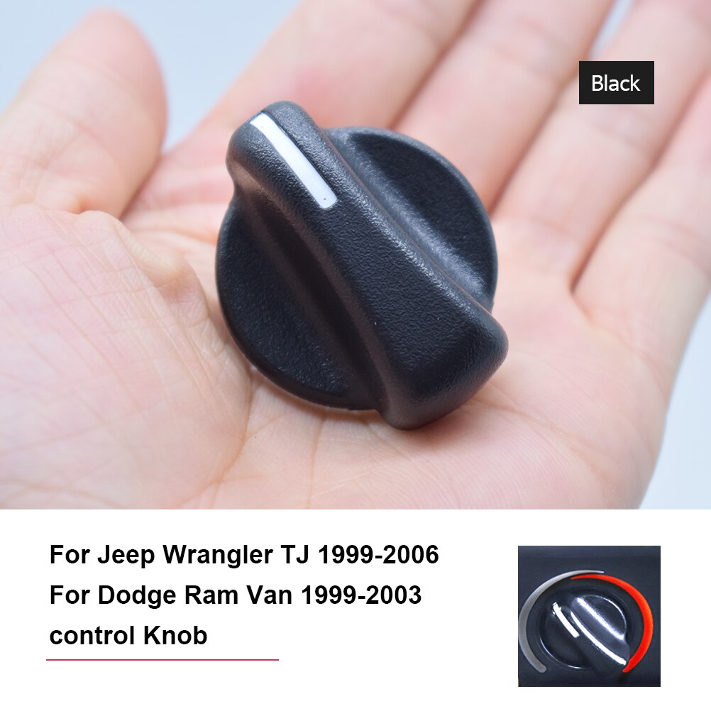Värmare klimatanläggning klimatkontroll för jeep wrangler  tj 1999-2006 för dodge ram van 1999-2003 ac knappar för knappbrytare
