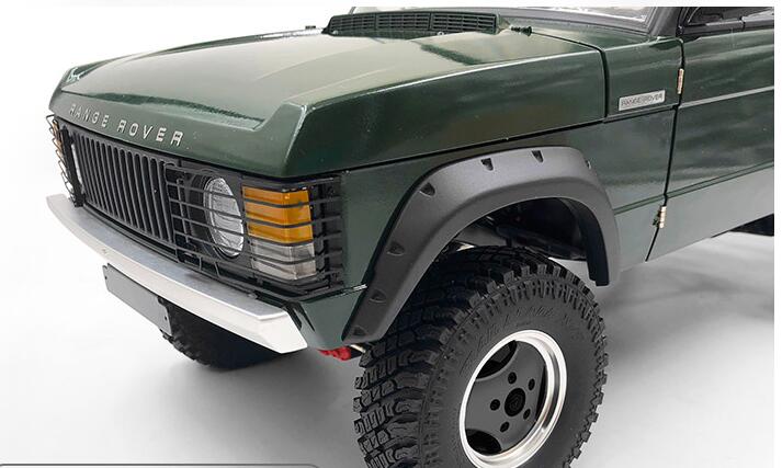 Wielen/grille/spiegel/bumper/voorbumper 1/10 schaal rc speelgoed vrachtwagen rover arrangement 4wd optionele onderdelen