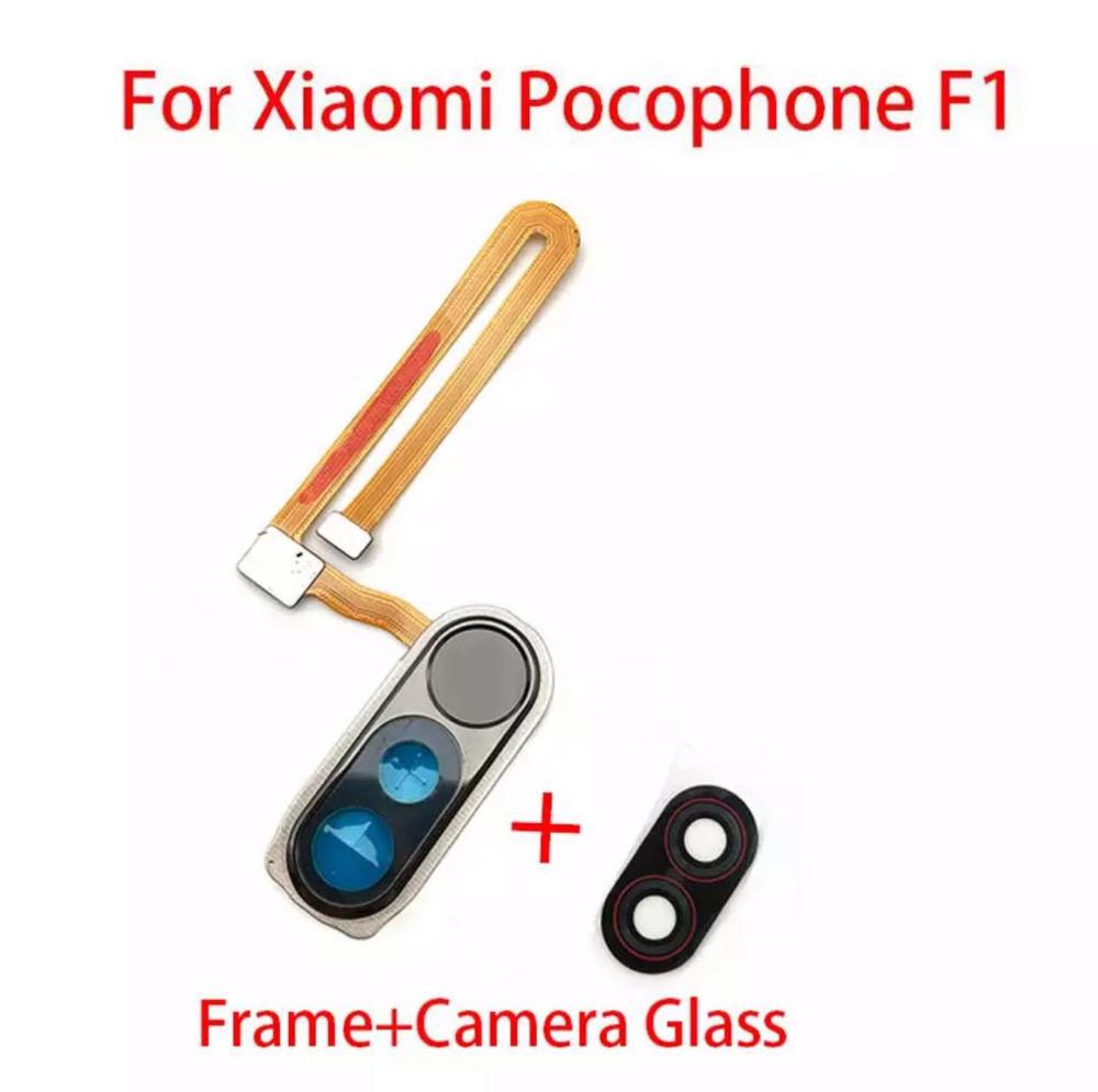 Id Home Button Flex Kabel Reparatie Vingerafdruk Scanner Menu Return Key Erkenning Sensor Camera Glas Voor Xiaomi Pocophone F1: Default Title