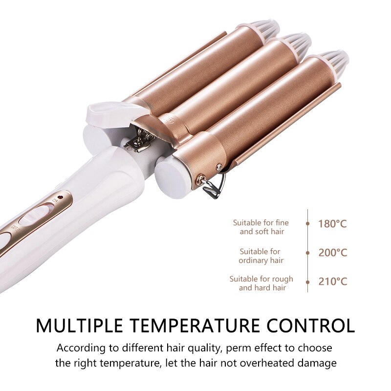 Hair Curler Hair Tools Curling Iron Ceramic Triple Barrel Hair Styler Hair Waver Styling Tool Electric Curling Iron