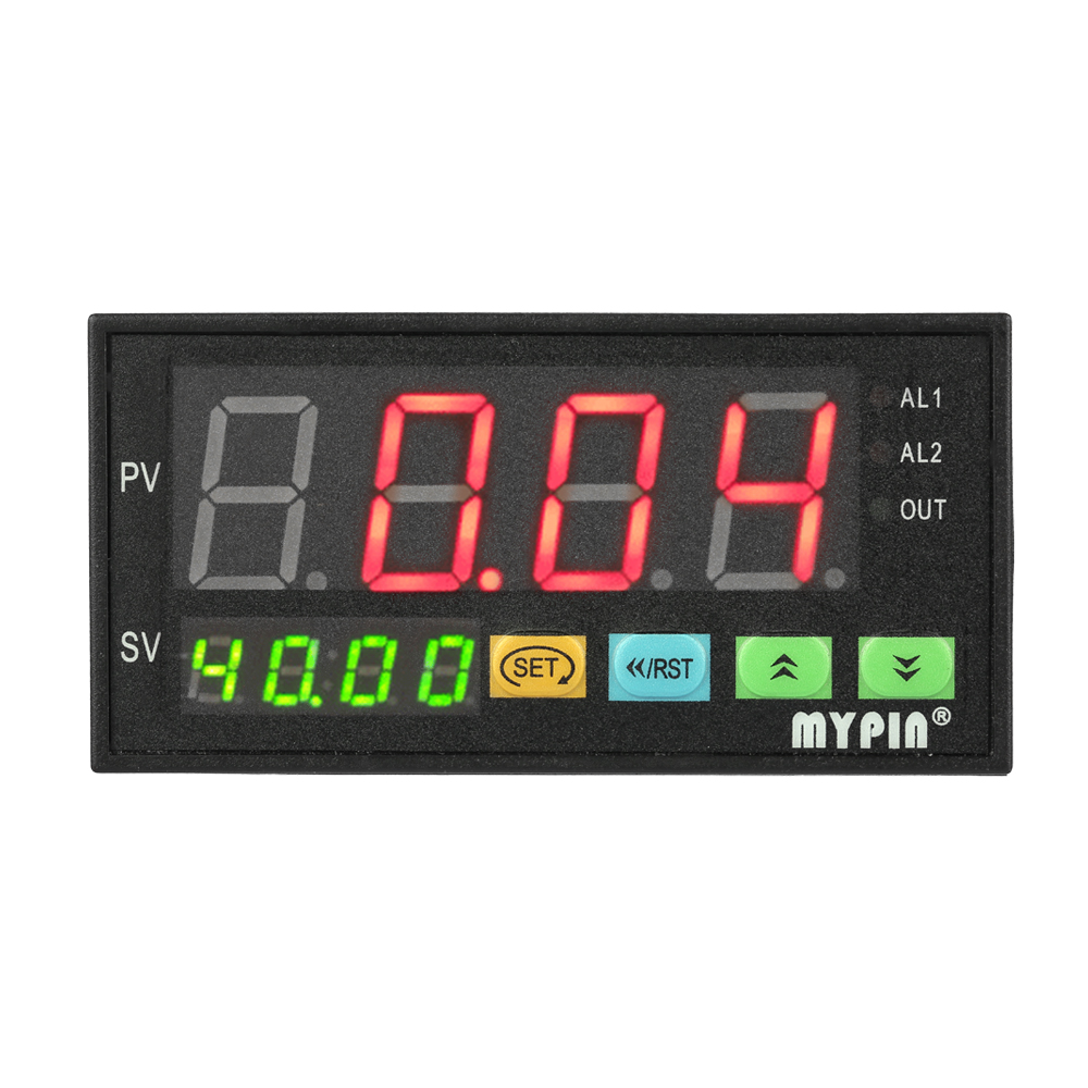 Digital sensor meter multifunktionelle intelligente tryktransmittere led display 0-75mv/4-20ma/0-10v 2 relæ alarm output