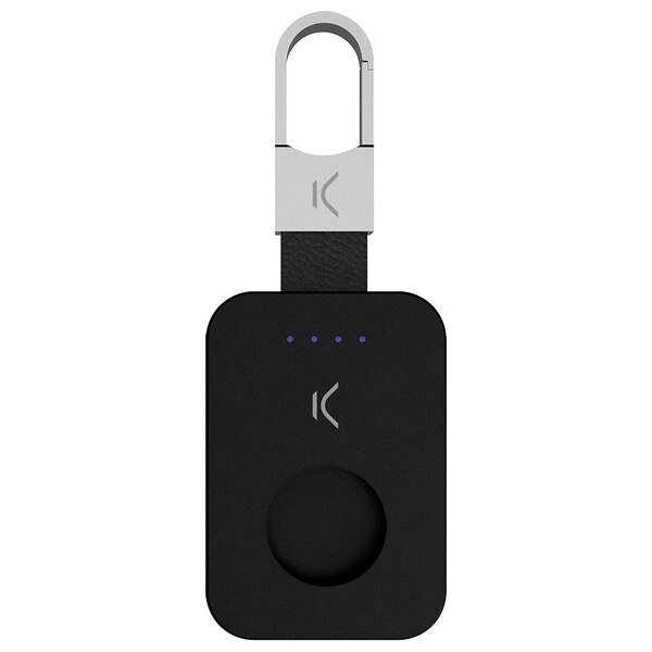 Wireless Power Bank KSIX Apple Uhr 950 mAh Schwarz