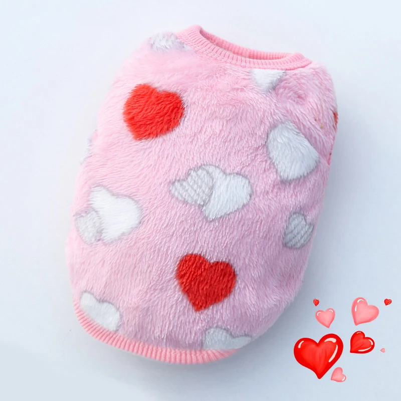 Warme huisdier konijn kleding zachte fleece cavia vest schattige kleine huisdier kleding konijntje kostuum voor fret chihuahua hamster accessoires: XS / Marineblauw