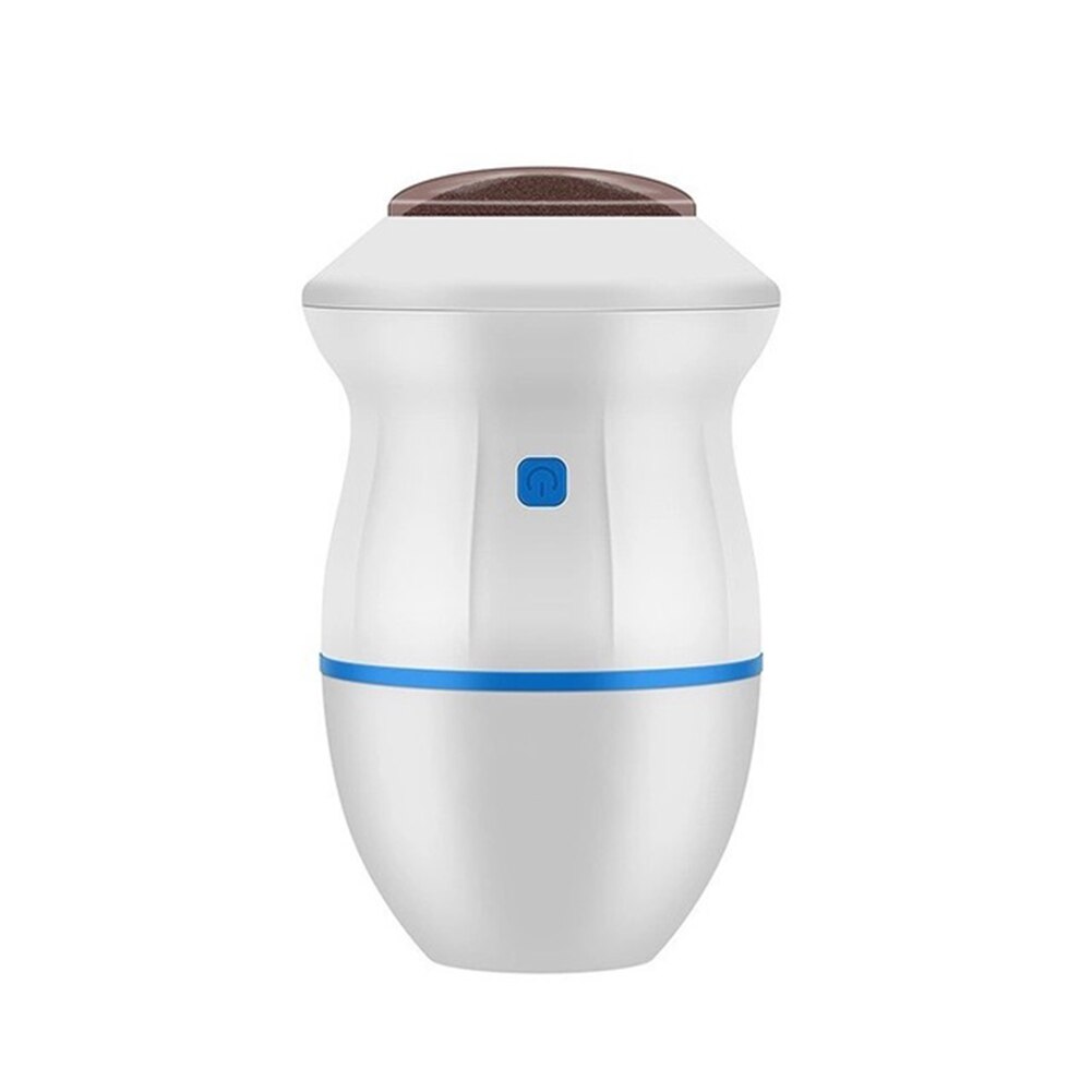 Pédicure électrique pied peau morte callosités dissolvant double USB charge pieds exfoliateur personnel soins des pieds Machine pied meuleuse outil: Bleu