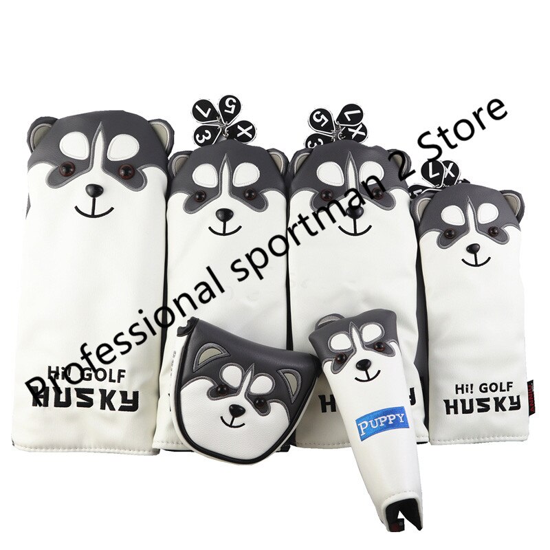 NRC Golf Verein Headcover SchöNe Golf heiser Golf Fahrer Fahrrinne Holz HeadCovers einstellen Karikatur Hammer Putter abdeckung Eisen einstellen