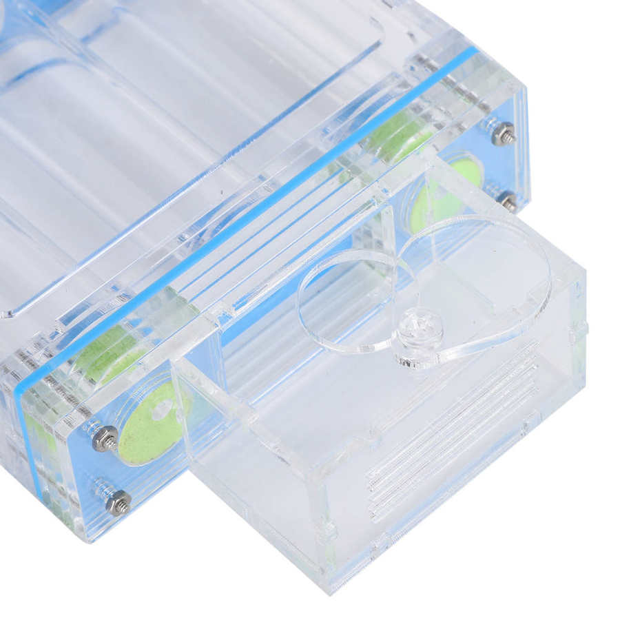 Porous Ant Breeding Box Ant Space Warehouse Living Area Acrylic Transparent Ants Farm Porous Breeding Box