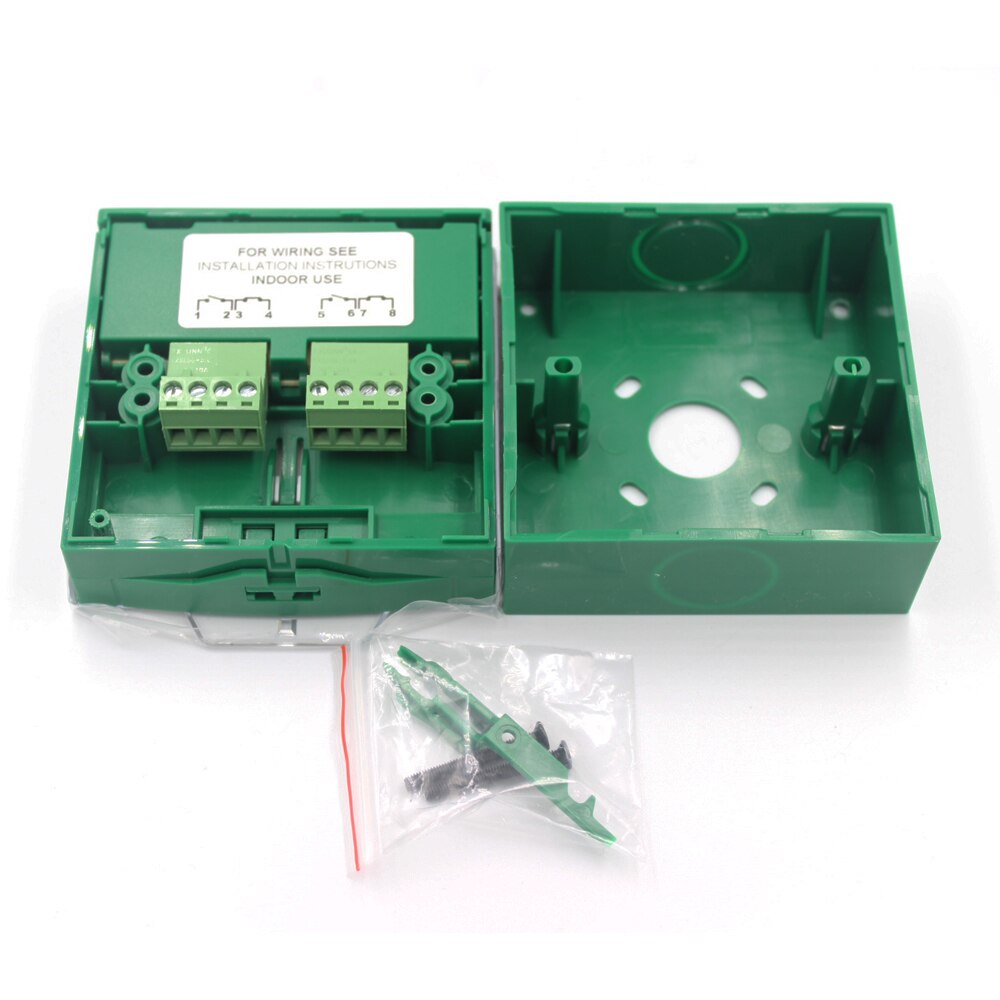 Glass Break Fire Alarm switch Fire Emergency Door Release Urgent Button RB86 Exit Release Switch With Cover