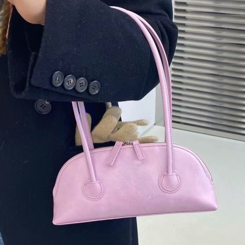 Femmes tendance sac à main sladies tendance une épaule sacs à main Macaron une épaule sous les bras sac Mini Portable Baguette sac