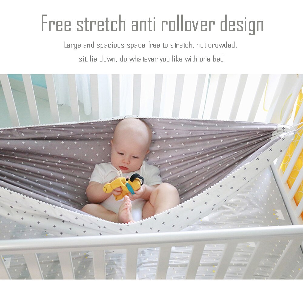 Bebé hamaca cuna niño hamaca columpio bebé silla mecedora interior colgante para exteriores cesta de Niños de dibujos animados de algodón hamaca columpio