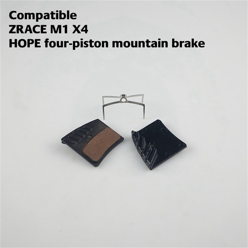 ZRACE M1 X2/X4/BR-002/BR-005 Brake Metal Pads,Ice tech,Cooling Brake Pads,TCE-TECH,Compatible with J02A/J03C/J04C/hope: Burgundy