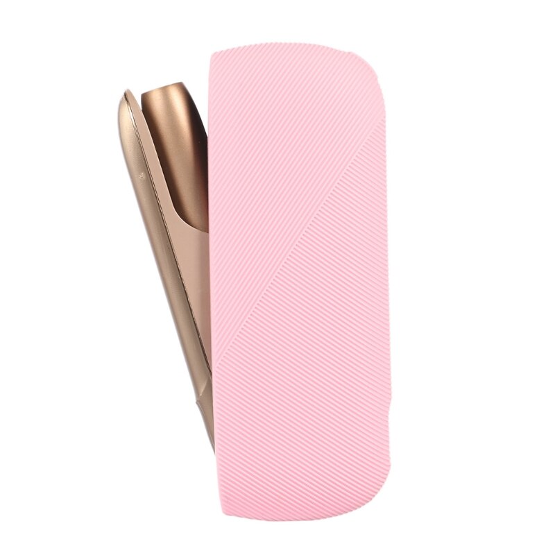 Silicone Side Cover Pouch for -IQOS 3.0 Outer Case for -IQOS 3 -Duo Protective Case Accessories: Pink