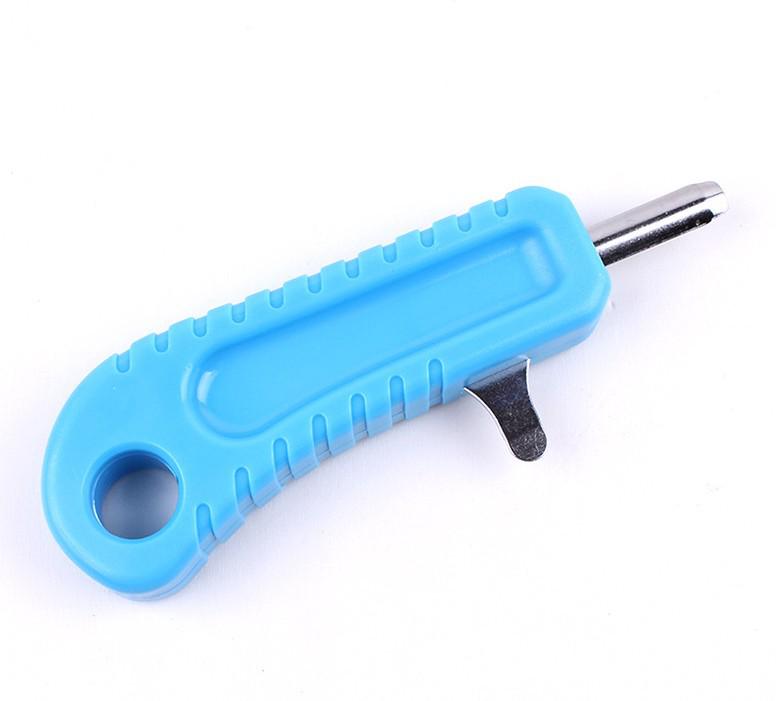 1* Nut Cracker Pistachio Nut Opener Stainless Steel Plastic Handle Nut Open Tool Sheller Manual Nut Opener Kitchen Accessories