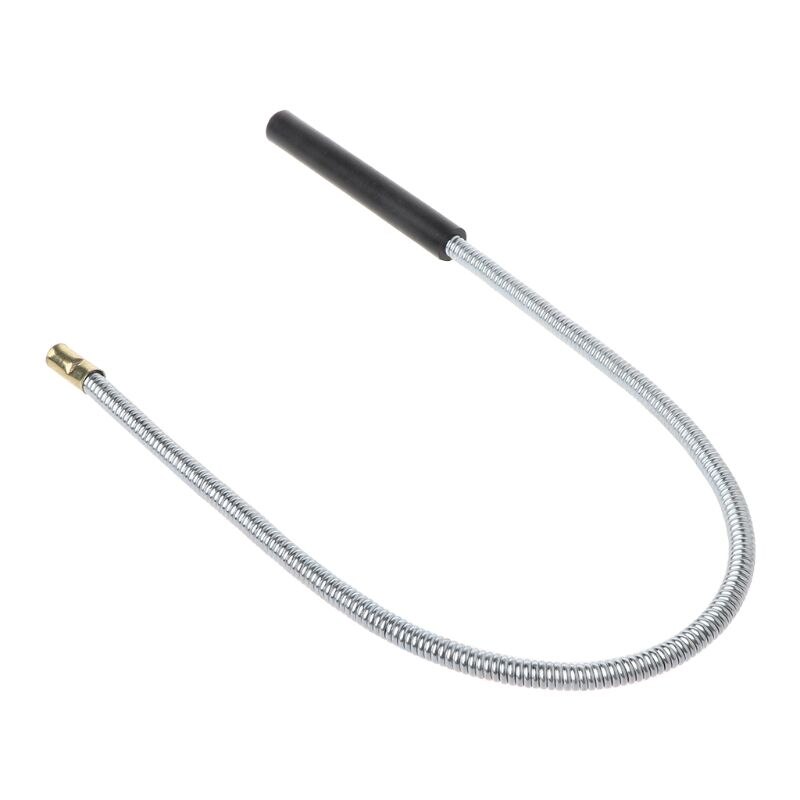 Varilla de selección de 41cm de largo, herramienta de recogida de cabeza plana de Metal, Flexible, esbelta, reparación de automóviles