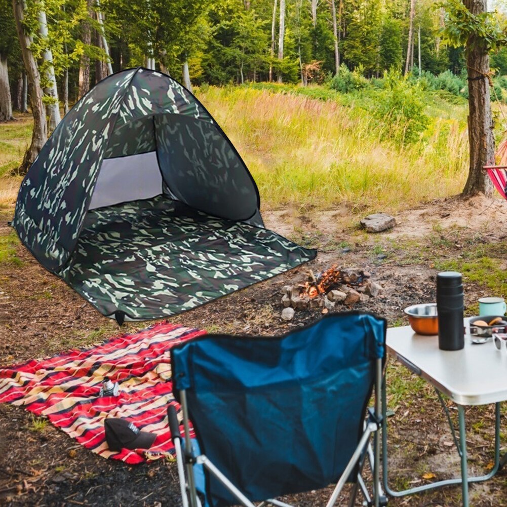 Beach Tent Automatic Instant Lightweight Outdoor UV Protection Camping Fishing Tent Cabana Sun Shelter Beach Shelter