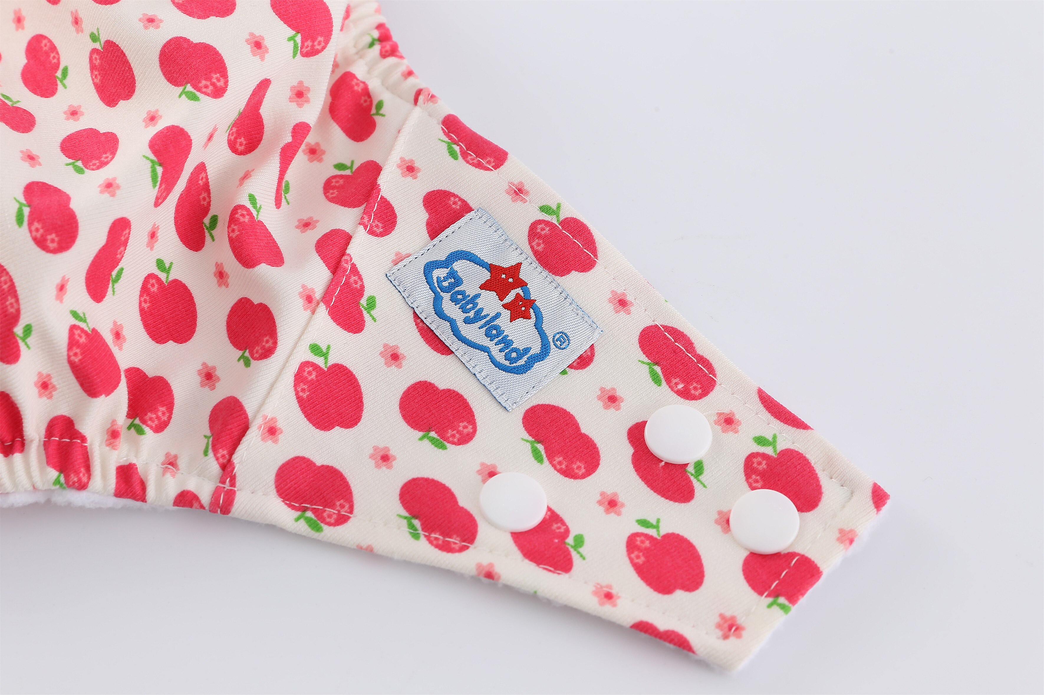 10pcs Newest Prints Cotton Diapers Baby Washable Diaper Babyland Baby Microfleece Nappy Polyester Pocket Diapers