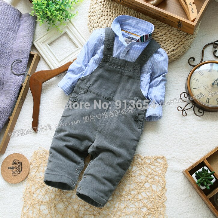 spring autumn kids overalls baby boy bib pants baby clothing casual child jumpsuit