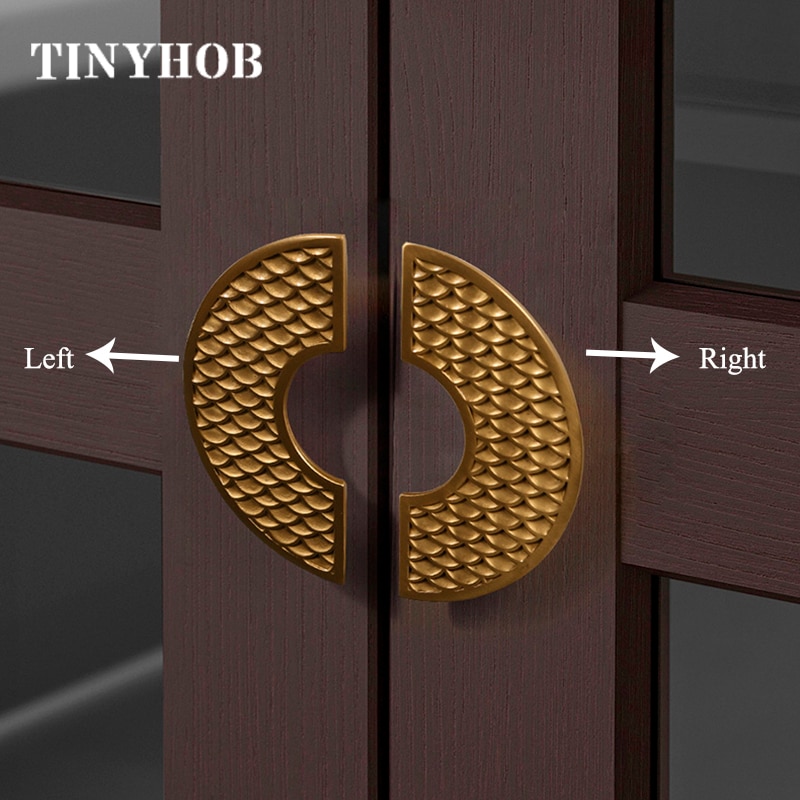 1 pc massiv rote knott / håndtak antikk stil garderobe sateng rote håndtak skuff trekke halvsirkulære håndtak til møbler