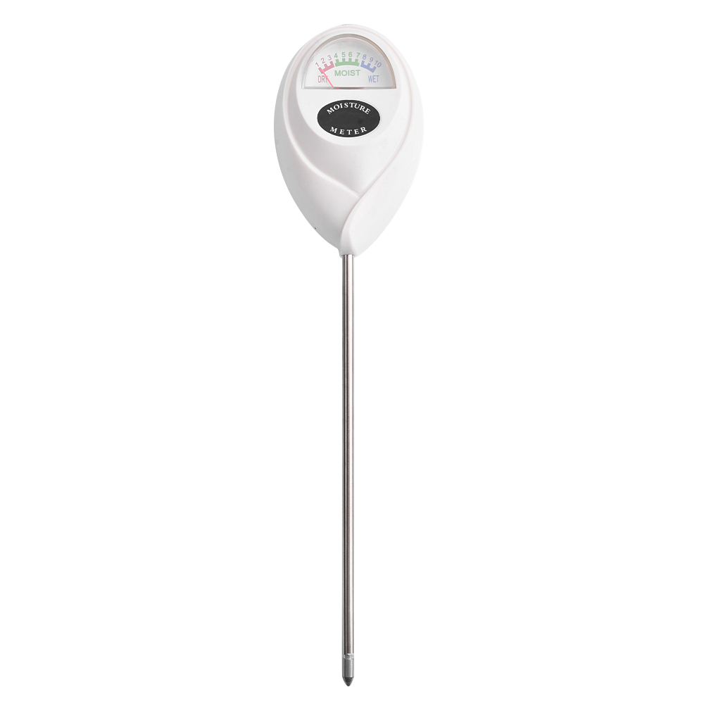 Soil Moisture Sensor Soil Moisture Meter Round Single-Needle Soil Moisture Detector Flower And Garden Potted Detector: black